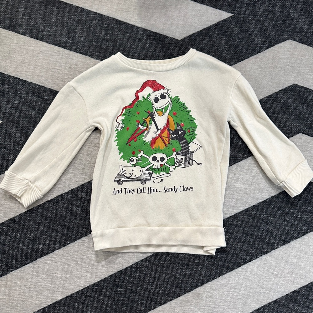DISNEY nightmare before Xmas sweater/ long sleeve